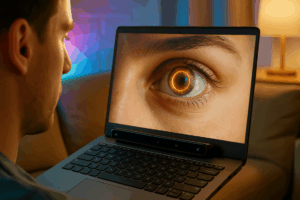 laptop with eye tracking cameras fntkech
